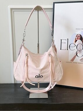 ALO Yoga Pale Pink Shoulder & Crossbody Bag